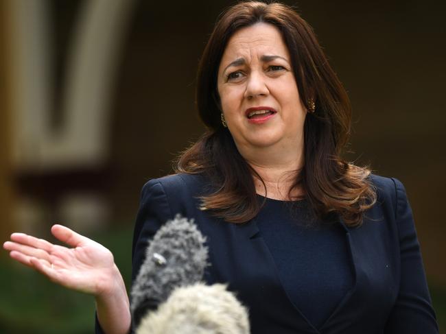 Queensland Premier Annastacia Palaszczuk. Picture: NCA NewsWire / Dan Peled