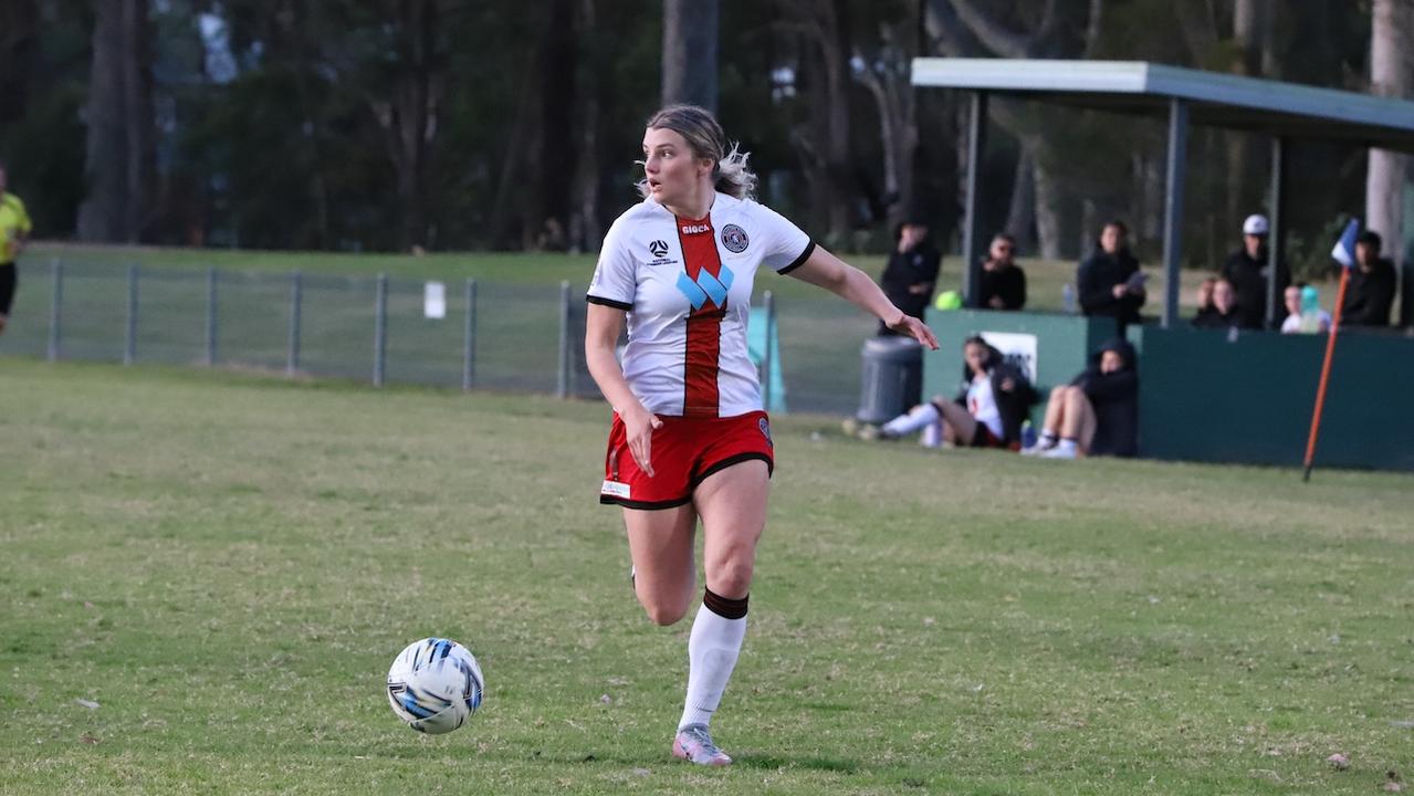 Alyse-May McCutcheon scored her first goal of 2024 in the Sapphire Cup round two. Picture: Blacktown City FC Facebook