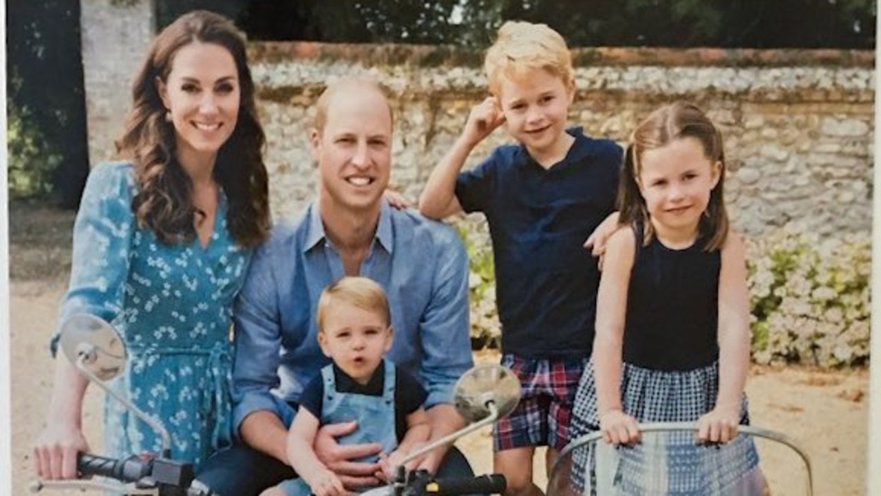 The Cambridges Christmas card from a few years ago.