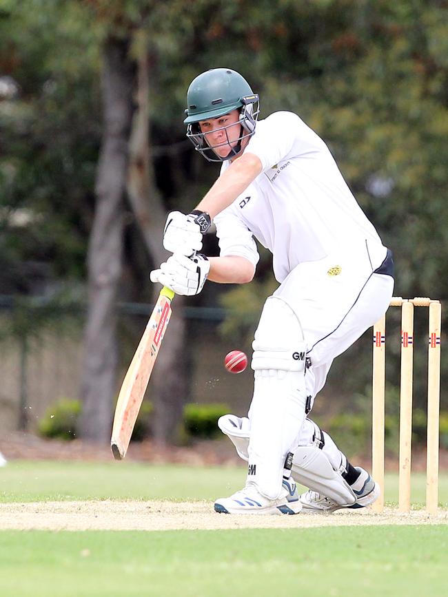 Harry Holt playing cricket. Picture by Richard Gosling