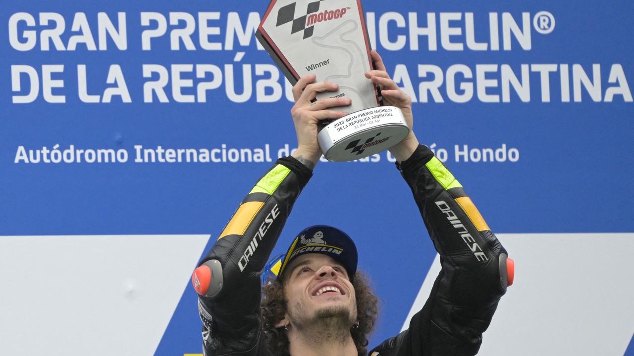 MotoGP 2023: Bezzecchi vence a primeira na categoria em corrida chuvosa na  Argentina - Arkade