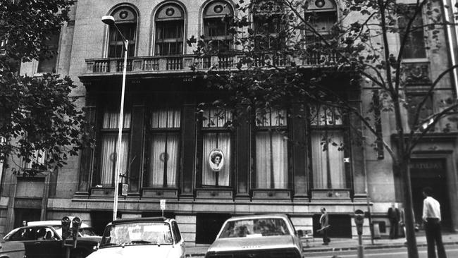 The Victoria Club in Queen St in 1976.