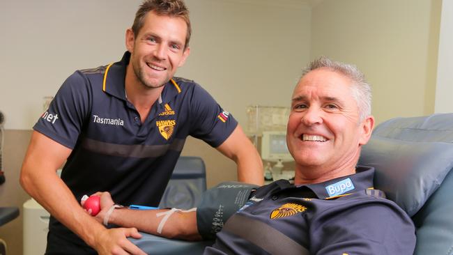 Luke Hodge’s relationship with Chris Fagan from their Hawthorn days will lead him to the Lions.