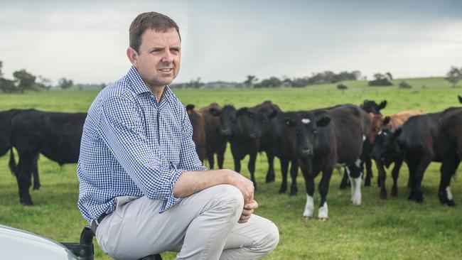 Nick McBride is part of one of the largest agricultural families in South Australia. Picture: Tom Huntley