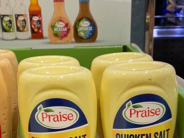 Praise releases new Chicken Salt Chip Mayo available at Woolworths. Picture: Facebook/OhSoBusyMum