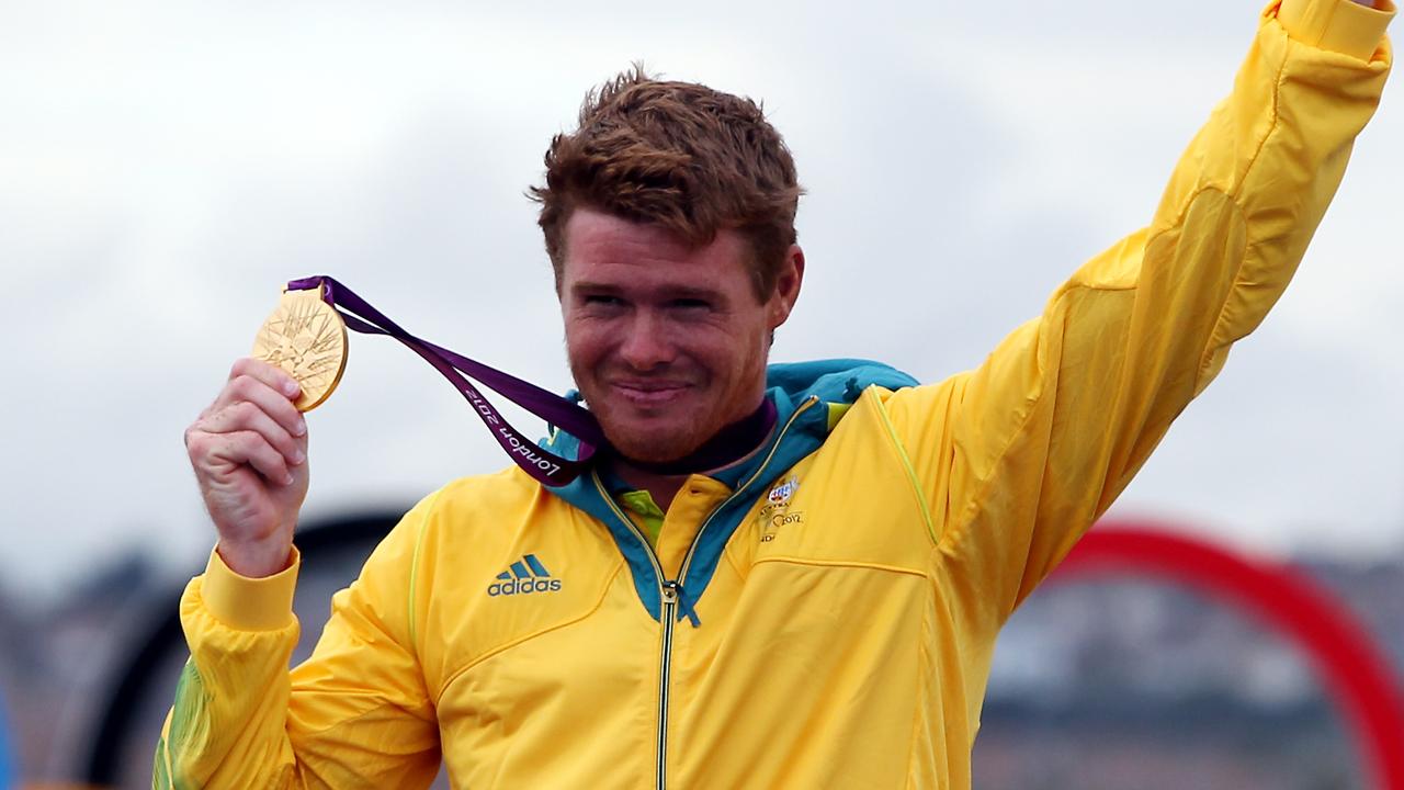 Aust yachtsman Tom Slingsby won gold at the London 2012 Olympic Games.