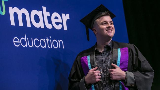 23-year-old Lachlan Shorey graduated as an enrolled nurse. Picture: Supplied