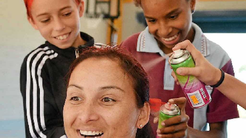 HONOURED: Detective Senior Sergeant Sam Bliss has been honoured for her work with children, the Torres Strait Islander community and sporting groups. Picture: Lee Constable