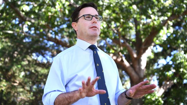 Federal Agriculture Minister David Littleproud says all options are being looked at to solve the backpacker worker shortage. Picture: AAP Image/Dan Peled