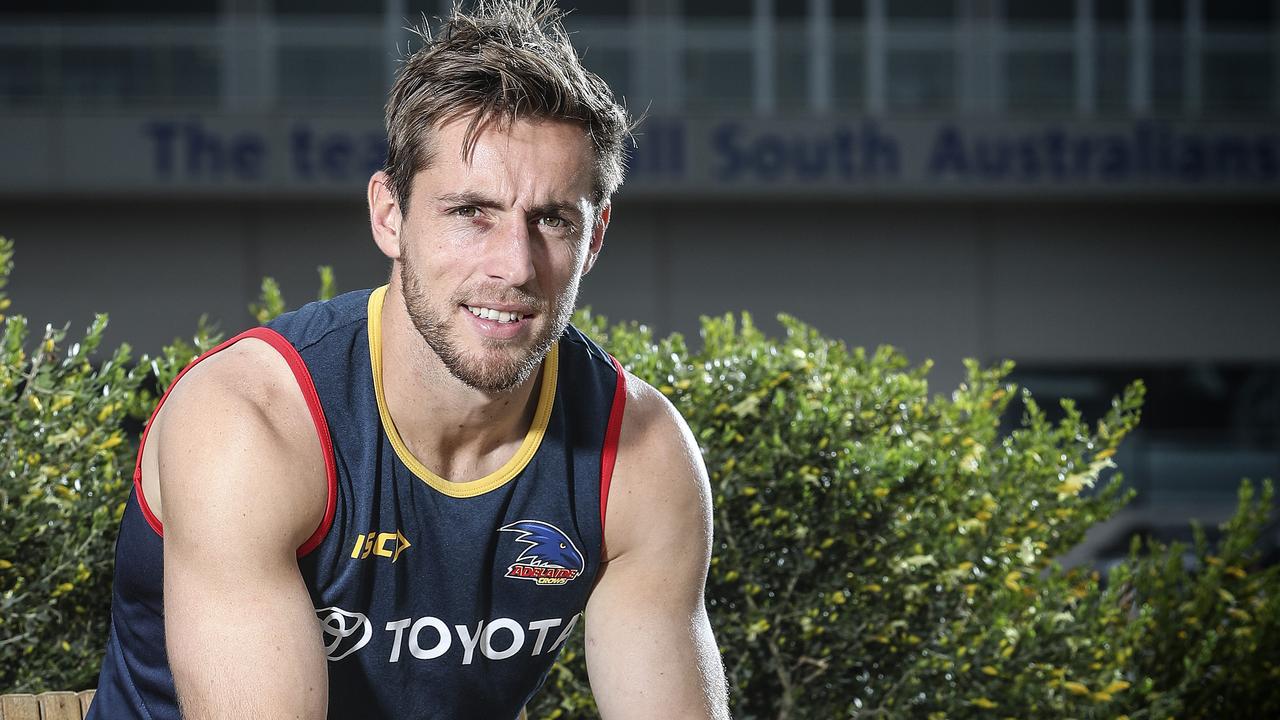 Richard Douglas retired from the Crows in August believing he still had more to give if an AFL rival came knocking. Picture: Sarah Reed.