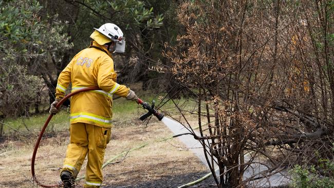 Volunteer firefighters will now be able to express their concerns about the state’s Country Fire Service under parliamentary privilege after a bid for an inquiry into disciplinary procedures and other issues passed the Upper House. Picture: Morgan Sette