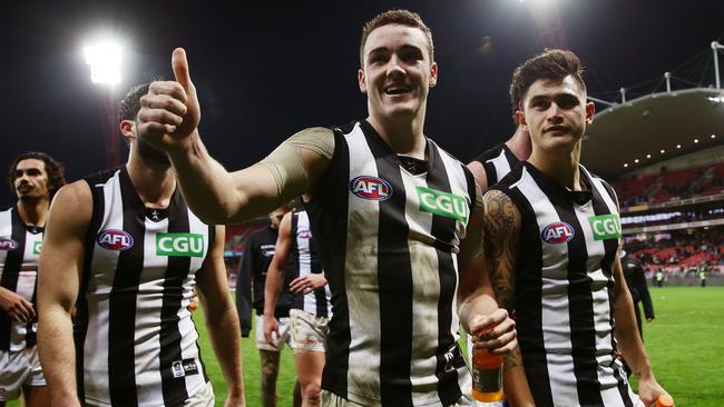 Collingwood are still a chance to reach the finals.