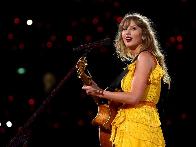 Taylor Swift’s decision to replay some of her surprise songs has international fans envious that they’re missing out. Picture: Graham Denholm/TAS24/Getty Images for TAS Rights Management