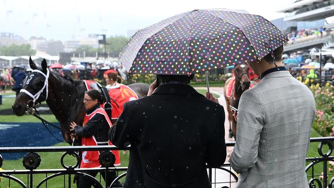 It could be the coldest Melbourne Cup Day in almost 30 years. Photo: Quinn Rooney