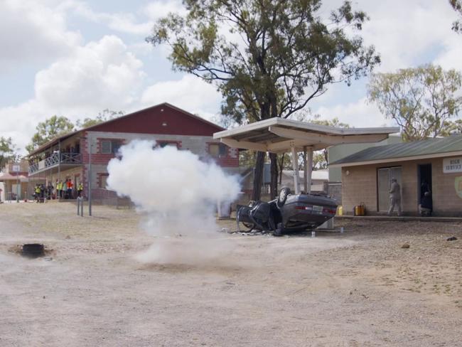 A Cubic supported mass casualty simulation involving Defence and Emergency Services personnel.