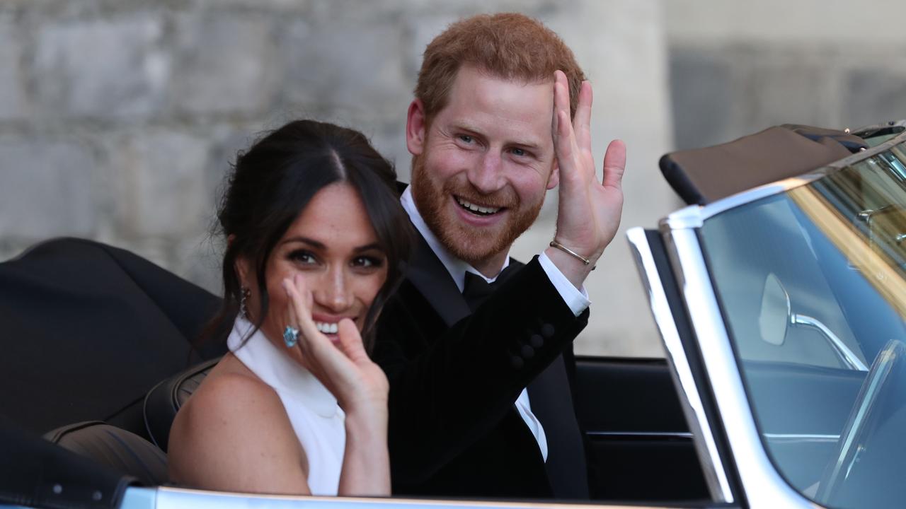 Meghan and Harry want to produce rom-coms. Picture: Steve Parsons/WPA Pool/Getty Images