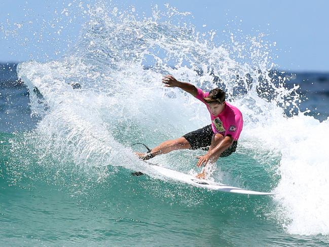 Usher Cup at Snapper Rocks.Mens Final winner Morgan Cibilic.22 January 2023 Coolangatta Picture by Richard Gosling