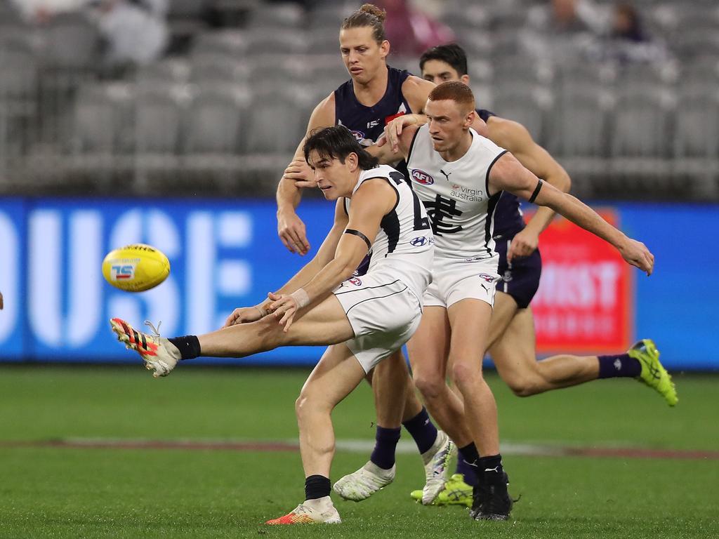 Round 12: Fremantle vs Carlton (2020)