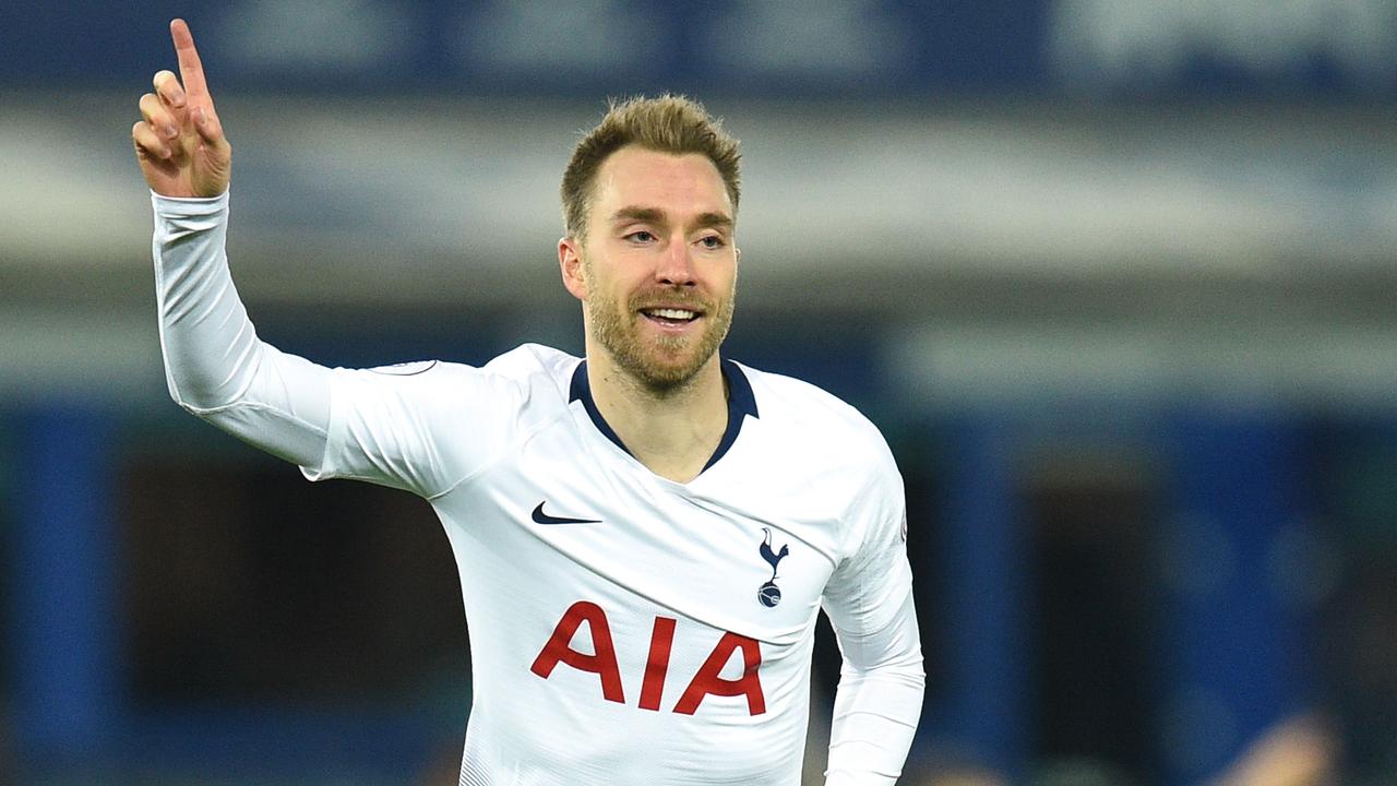 Tottenham Hotspur's Danish midfielder Christian Eriksen.