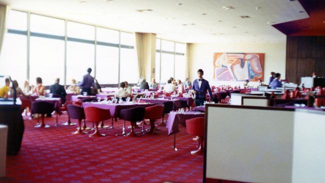 The Top Air restaurant was peak fine dining. Picture: Civil Aviation Historical Society