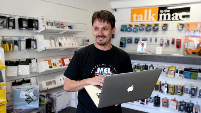 Victor da Silva, sales manager from Talk to the Mac was proudly locally-owned for many years but closed in November.