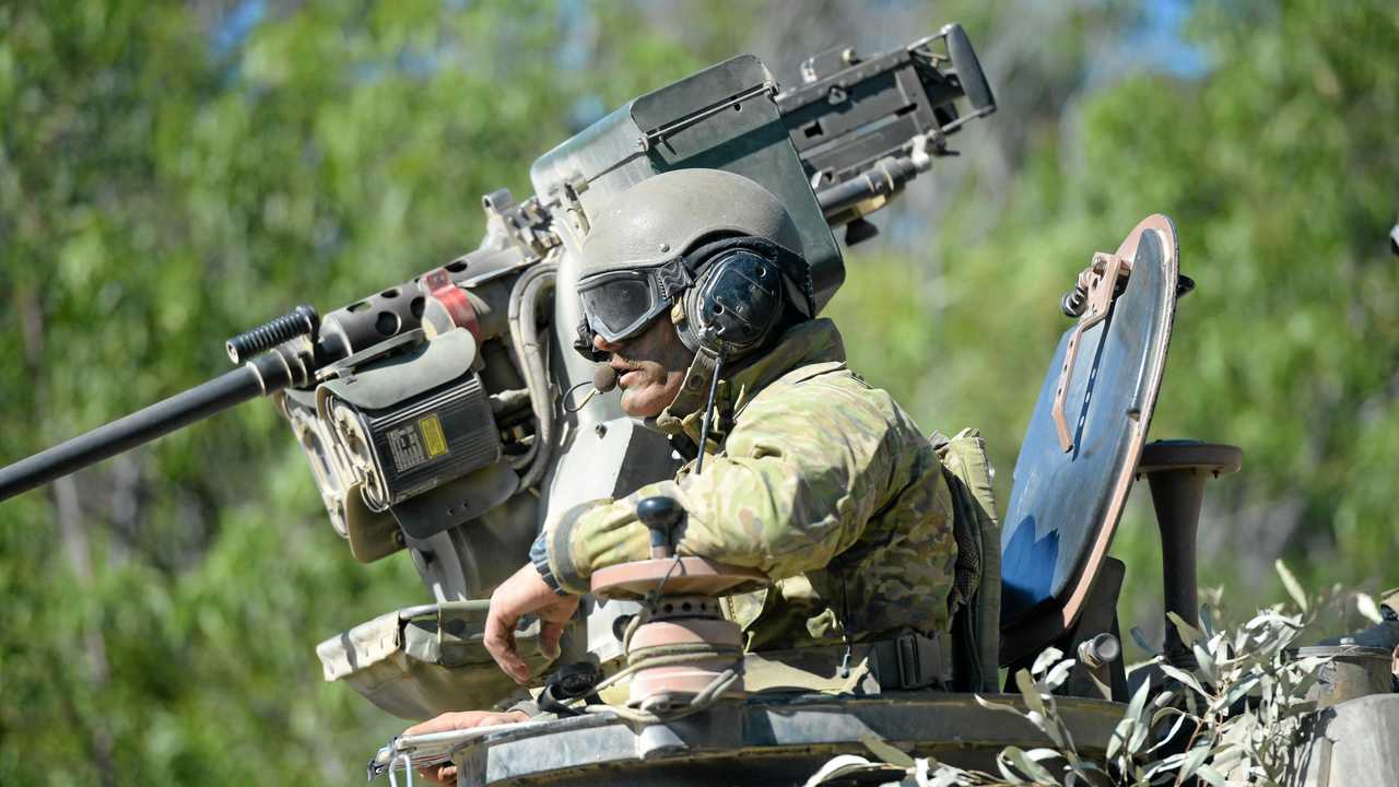 Exercise Hamel at the Shoalwater Bay Military Training Area. Picture: Allan Reinikka ROK190618ahamel58