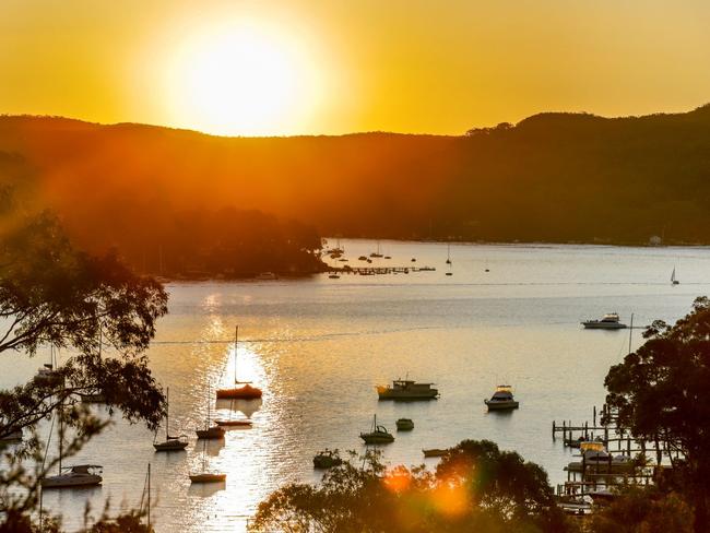 Sunset from Hudson Pde, Avalon Beach