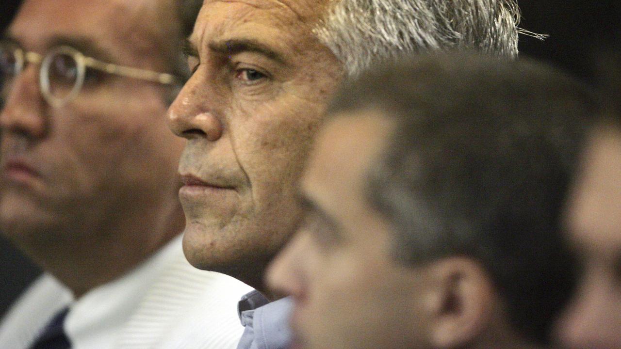 Jeffrey Epstein in court last month. Picture: AP