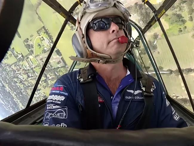 Glenn Collins is an experienced pilot. Picture: Paul Bennet Airshows