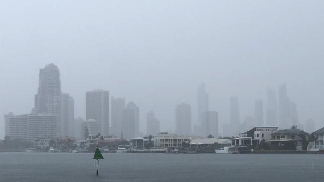 The Gold Coast not looking so “golden”. Photo: Glenn Hampson