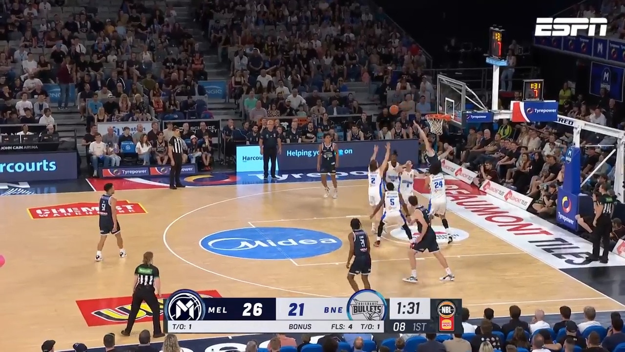 Melbourne United vs. Brisbane Bullets - Game Highlights - Round 11, NBL25