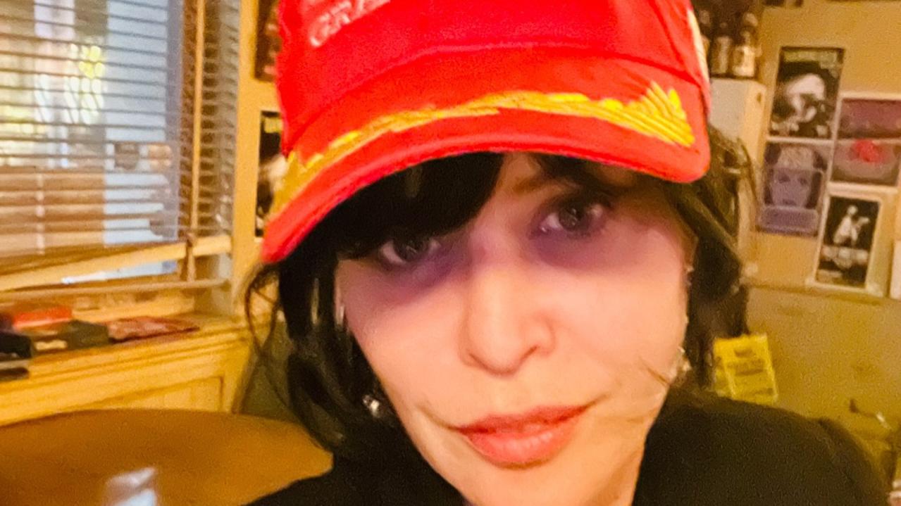 Musician Hayley Mary wears a MAGA cap Picture: Instagram