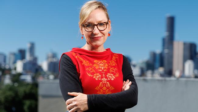 New Greens leader Larissa Waters says she will be ‘constructive’ but ‘firm’ in talks with Labor. Picture Lachie Millard