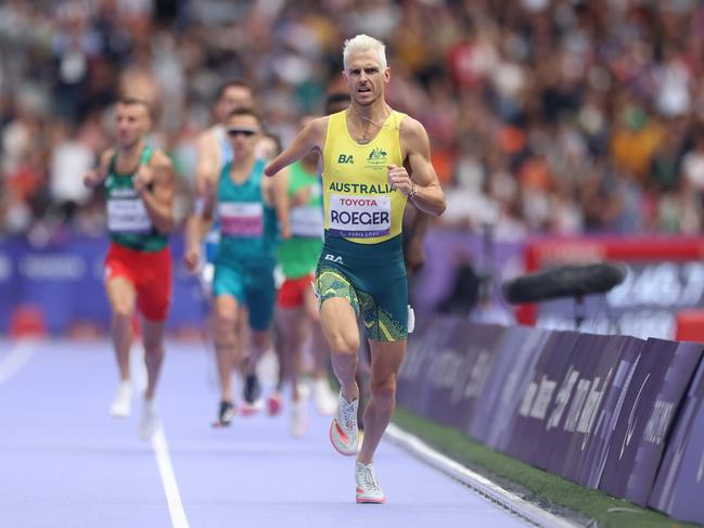 Michael Roeger was overtaken late in the race by Aleksandr Iaremchuck. Picture: Getty Images