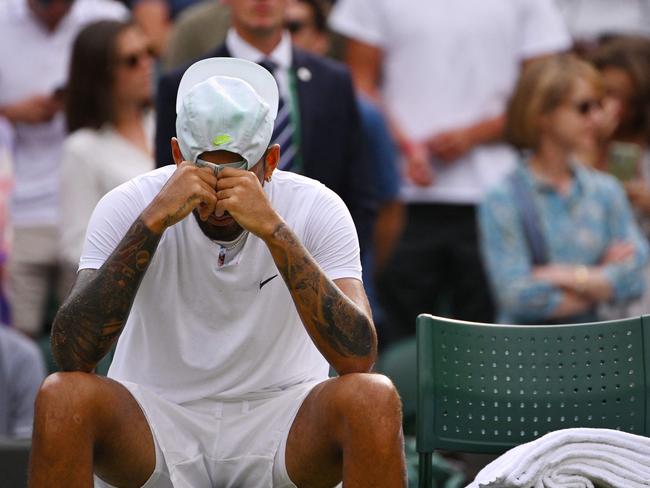 ‘I’m only human’: Embattled Kyrgios breaks silence