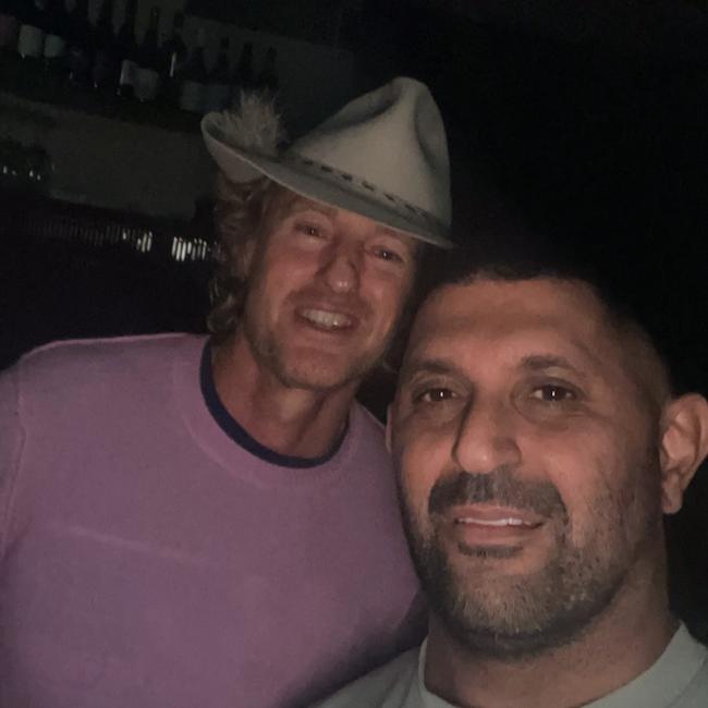 Owen Wilson and Simon Bou Samra.