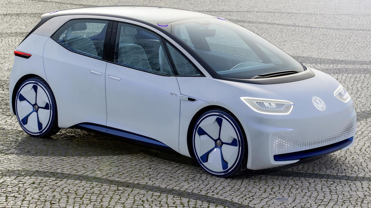 Volkswagen I.D. electric hatch concept.