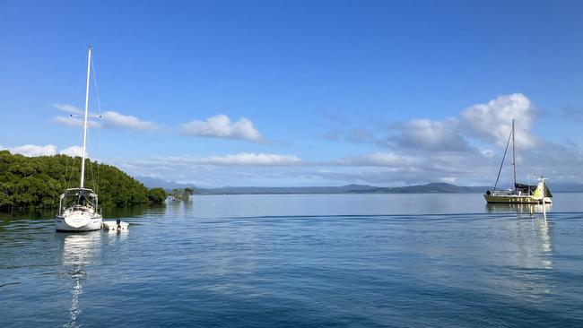 Sailing out of the Port Douglas Marina. Photo: Catherine Duffy