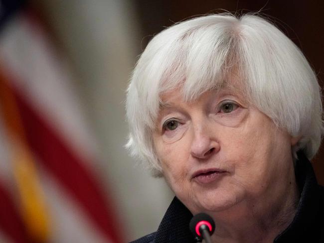 US Treasury Secretary Janet Yellen. Picture: Getty Images via AFP