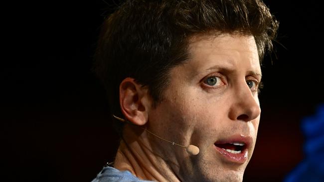 Sam Altman, CEO of OpenAI, co-founded his first company in 2005 at the age of 19. Picture: Patrick T. Fallon / AFP