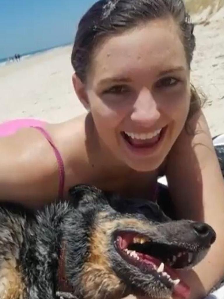 Constable McCrow with pet Archibald. Picture: Sky News