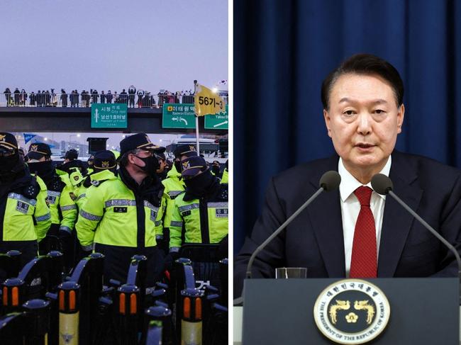 President Yoon Suk Yeol faces potential arrest after declaring martial law for the first time in decades.