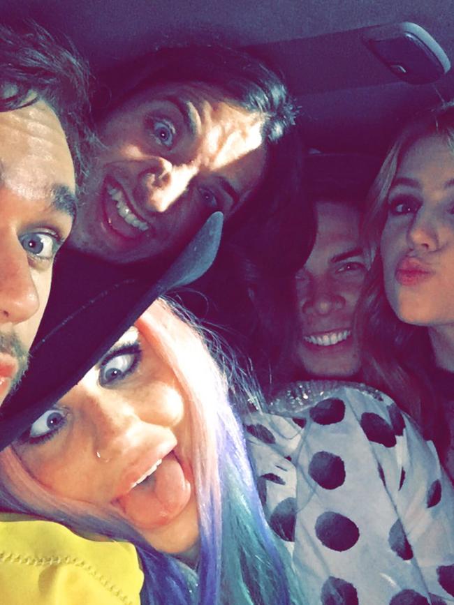 Coachella 2016 on social media... DJ Zedd and Kesha. Picture: Instagram
