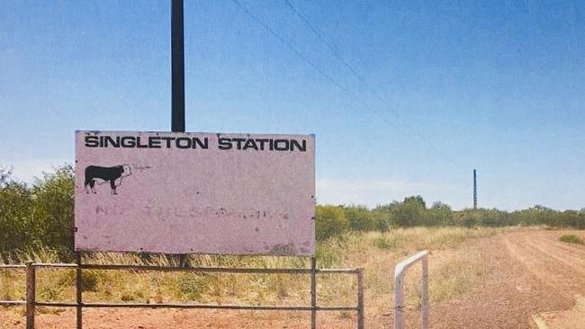 The plan covers a vast area of land north of Alice Springs including the Singleton Station. Pic: Supplied.