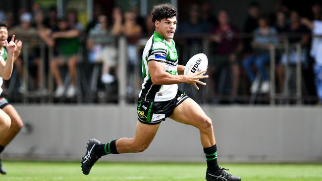 Damon Marshall. QRL; Mal Meninga Cup U18 Grand Final: Townsville Blackhawks Vs Tweed Seagulls at Jack Manski Oval, Townsville, 2021. Picture: Alix Sweeney