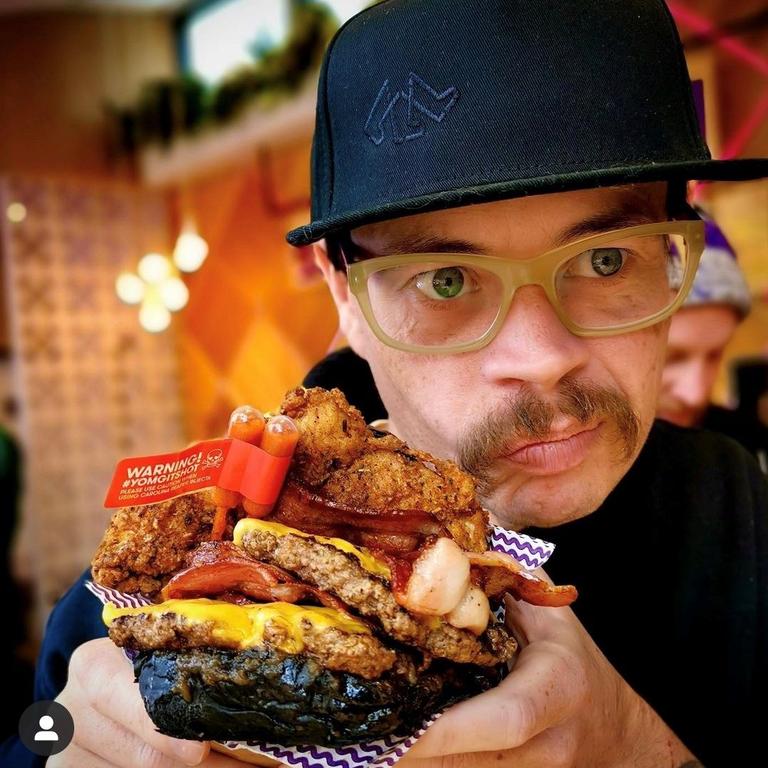 Australia’s No.1 competitive eater Cal Stubbs hand-picked three Brisbane burger bars to compete in a national competition.