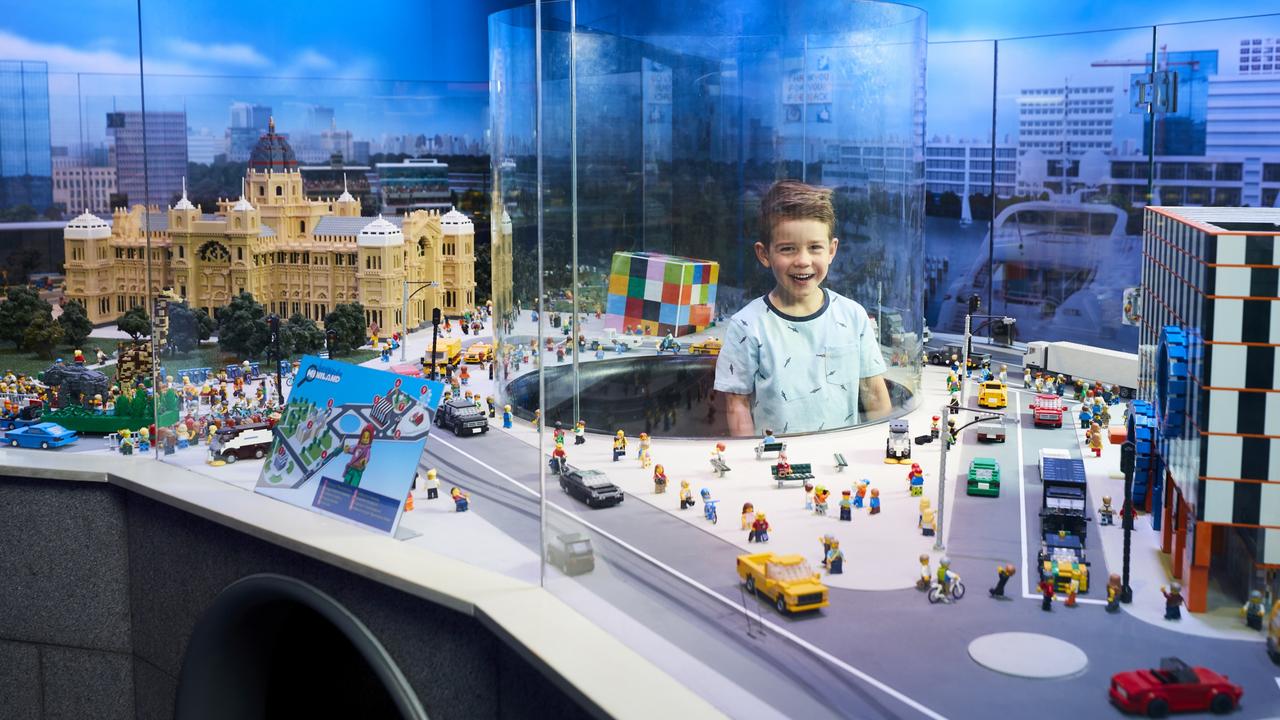 Play is for everyone at Legoland Discovery Centre in Melbourne, Victoria, which has reopened after COVID-19 restrictions. Picture: supplied