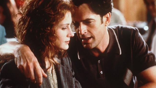 Julia Roberts and Rupert Everett in My Best Friend's Wedding. Picture: Supplied.