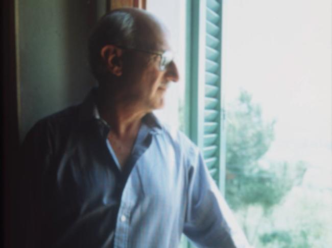 David Malouf in Tuscany, in the ABC's An Imaginery Life series. alone headshot