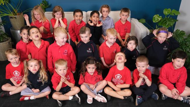 Rollins Primary School Prep C Back Row (L-R) Ned Surla, Emily Brehaut, Bilal Abdelnabi, Shivansh Sapkota Penny Cirak, Vaan Norrish Middle Row (L-R) Maddie Boyd, Thomas Zielinski, Jack Fisher, Gibson Hart, Cohen Cooper, Scarlett Dempsey, Olivia Connell Front Row (L-R) Bentleigh Verrall, Eloise Dixon, Arlo Goncalves, Mackenzie Mcauliffe, Max Brownen-Romaniuk, Zafer Shaban, John Braddy Picture Mark Wilson